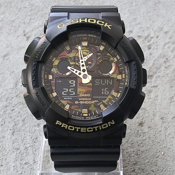 G-Shock Other - Casio G-Shock GA-100CF Men's Black Digital Analog Wrist Watch GA-100